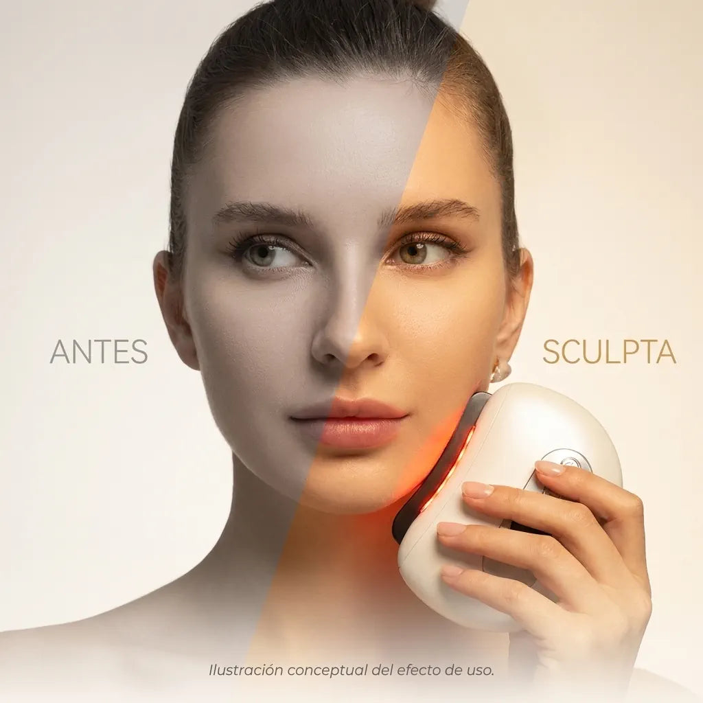 SCULPTA™ — Masajeador Facial Gua Sha Eléctrico